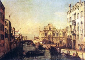 Venecia clásica Painting - La Scuola de San Marco Bernardo Bellotto Venecia clásica